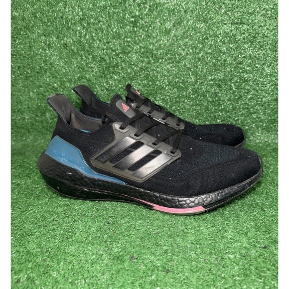 Adidas Ultraboost 21 Men Size 12 Black Multicolor Primeblue Running Gym Sneakers main image 4